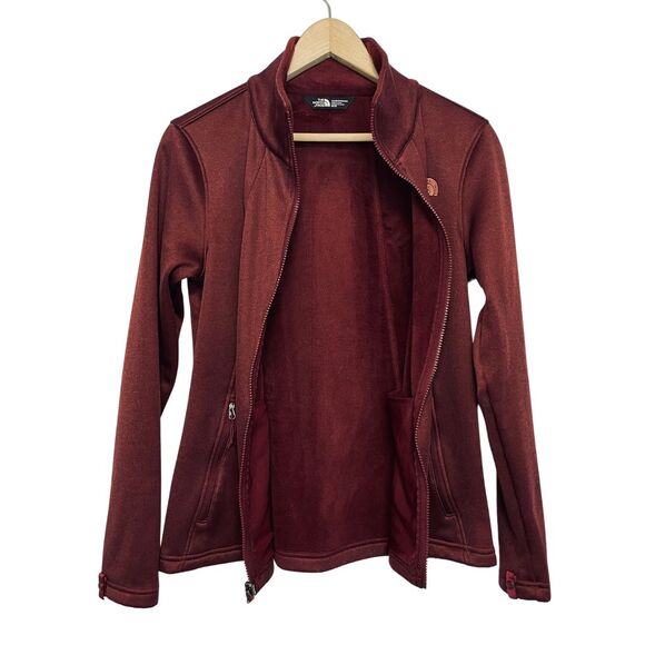 North Face Jacket High And Dry Inner Liner Womens M Soft Fleece Zip Pockets - Picture 2 of 12